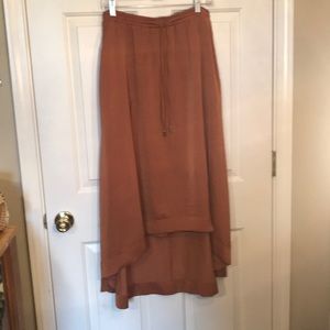 Banana Republic maxi hi lo skirt